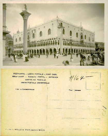 Doge's Palace and Piazzetta Columns