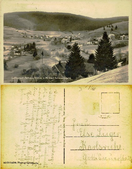Village in Black Forest Valley