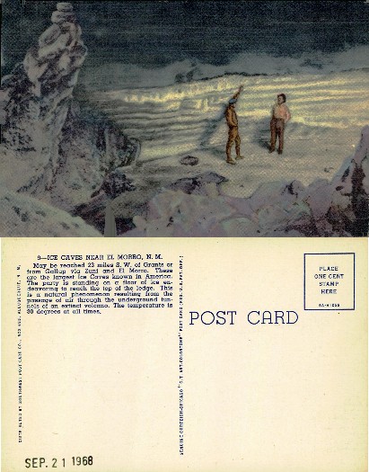 Ice Caves with Two Men