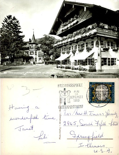 Oberammergau Bahnhofstrasse Hotel