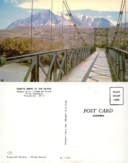 Bridge Over Payne River, Mountains