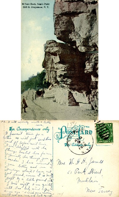 Face Rock and Carriage on Mountain Road