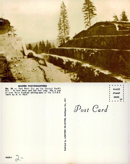 Fort Point Cut, C.P.R.R.