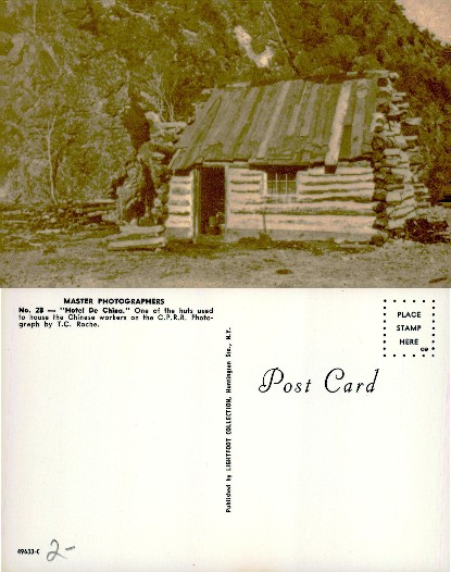 Chinese Workers' Log Hut, CPRR
