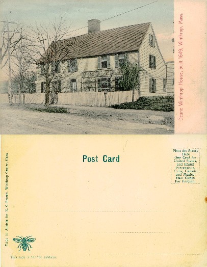 Deane Winthrop House, built 1649
