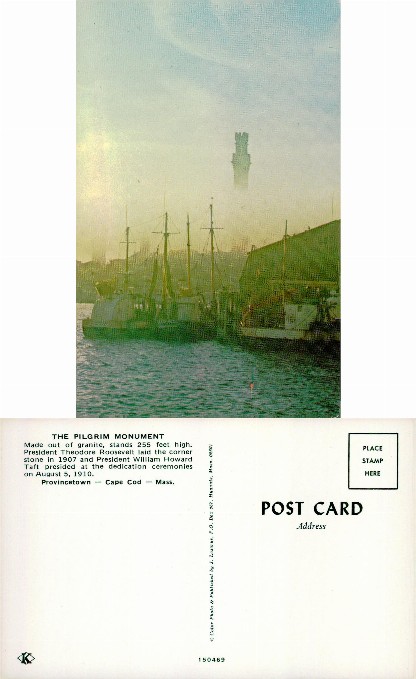 Boats in Harbor, Pilgrim Monument