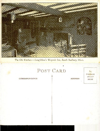 Old Kitchen, Longfellow's Wayside Inn