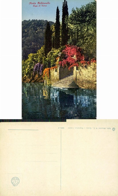 Lake Como Shoreline with Steps