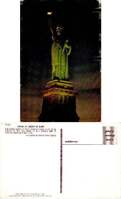 Statue of Liberty at Night