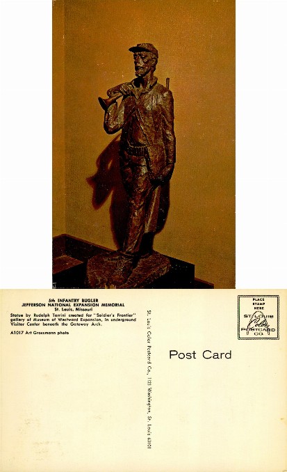 5th Infantry Bugler Statue
