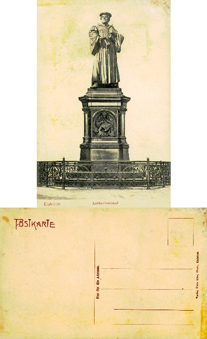 Luther Monument in Eisleben