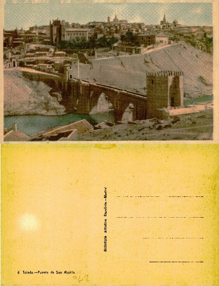 Toledo Cityscape with Bridge