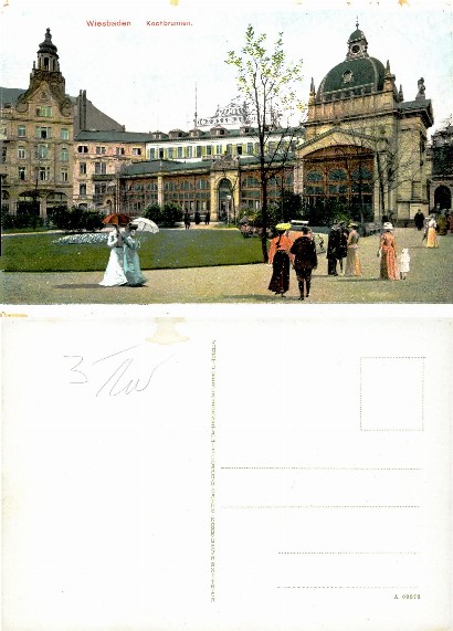 Kochbrunnen Park with Buildings