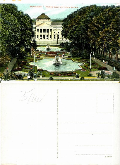 Kurhaus and Park with Fountains