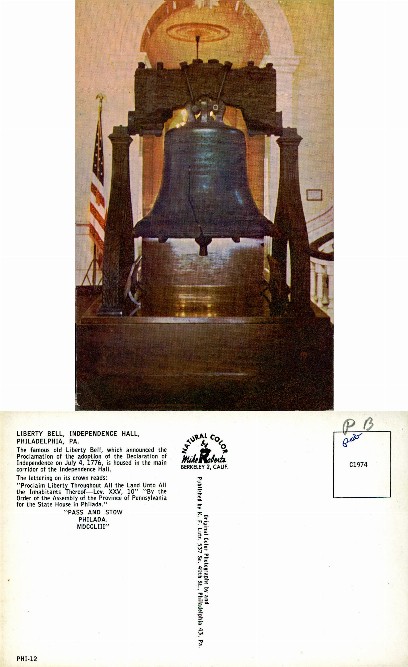 Liberty Bell in Independence Hall