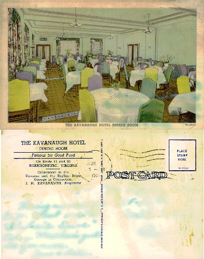 Kavanaugh Hotel Dining Room