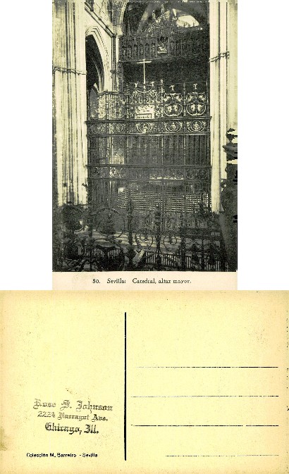 Cathedral Main Altar Screen