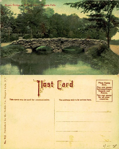 Rustic Bridge at Willow Island