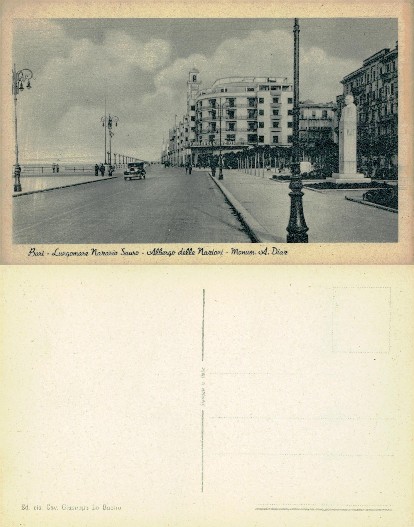 Bari Lungomare, Hotel & Monument