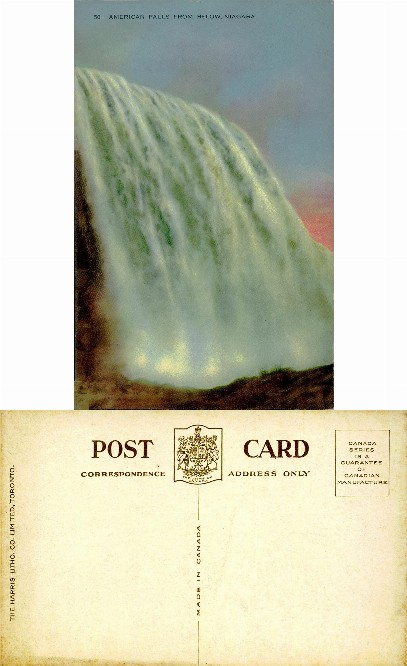 American Falls From Below Niagara