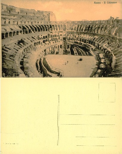 Colosseum Interior with Arena