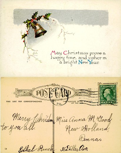 Holiday Bell and Holly