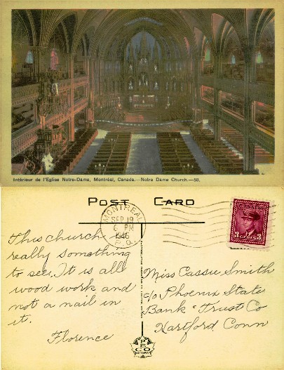 Interior of Notre Dame Church