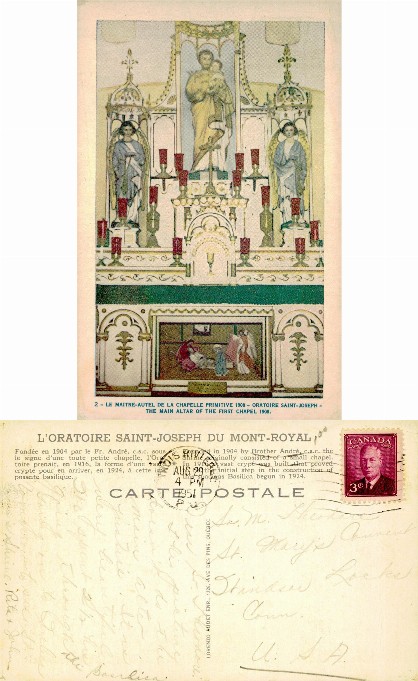 Main Altar of First Chapel, Oratory
