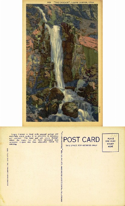 The Cascade, Logan Canyon