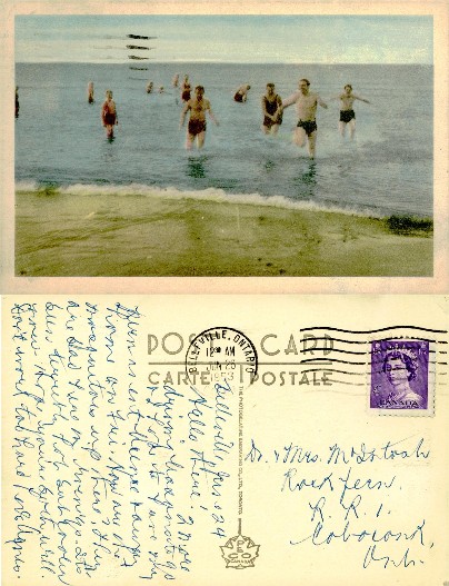 People Wading in Water