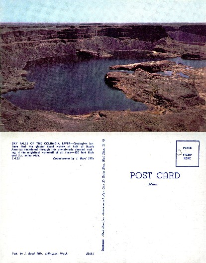 Dry Falls Columbia River & Lakes
