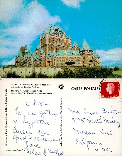 Chateau Frontenac Hotel, Quebec