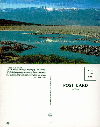 Badwater Basin, Death Valley
