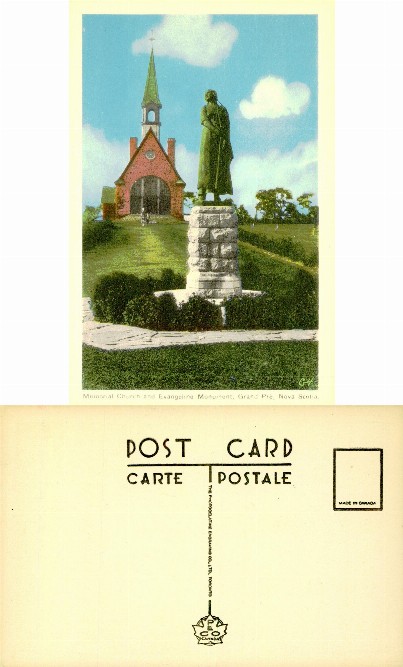 Church and Evangeline Monument