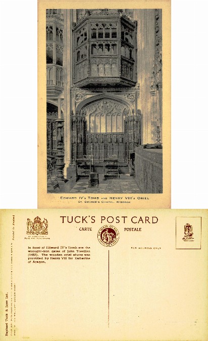 Edward IV's Tomb & Henry VIII's Oriel