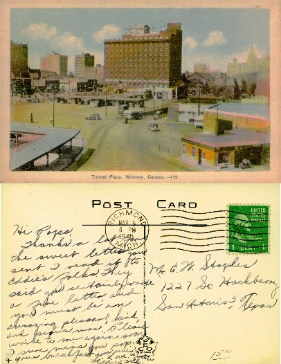 Tunnel Plaza and Cityscape