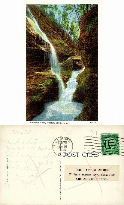 Waterfall in Rocky Gorge