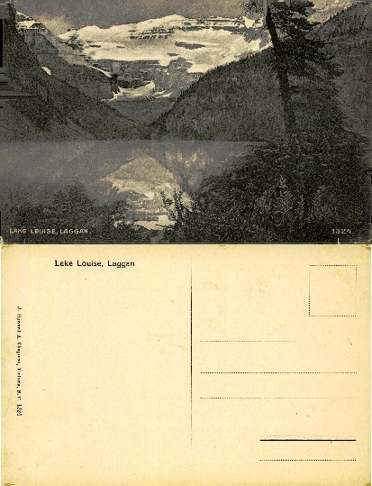 Lake Louise and Snow-capped Mountains