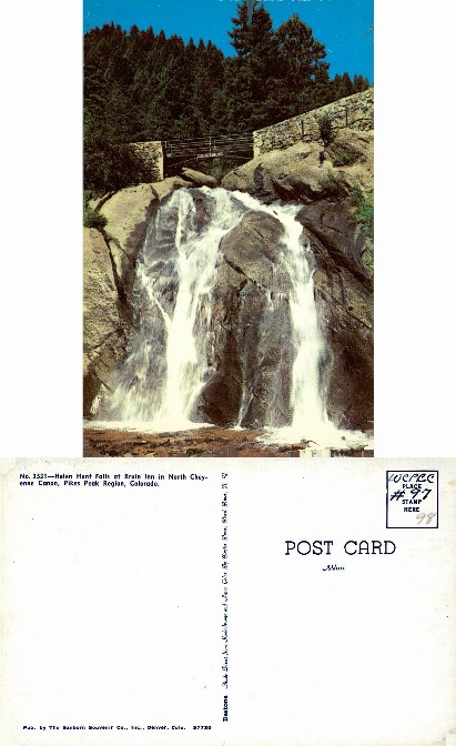 Helen Hunt Falls and bridge