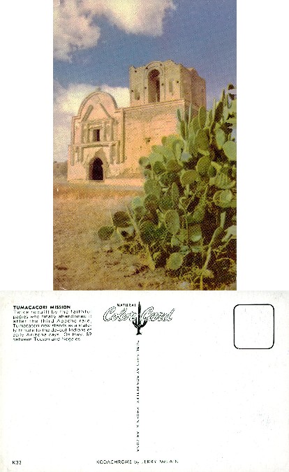 Tumacacori Mission & Cactus