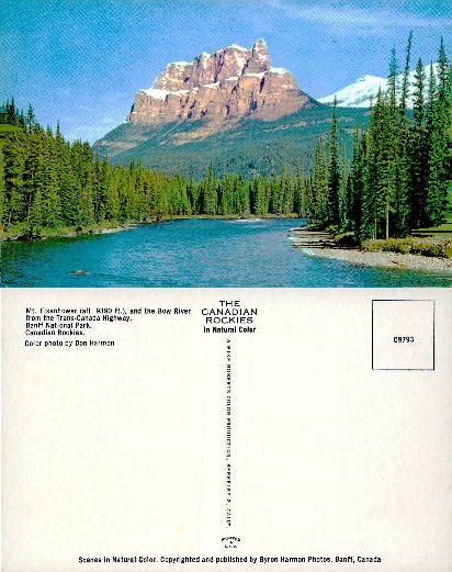 Mount Eisenhower and Bow River