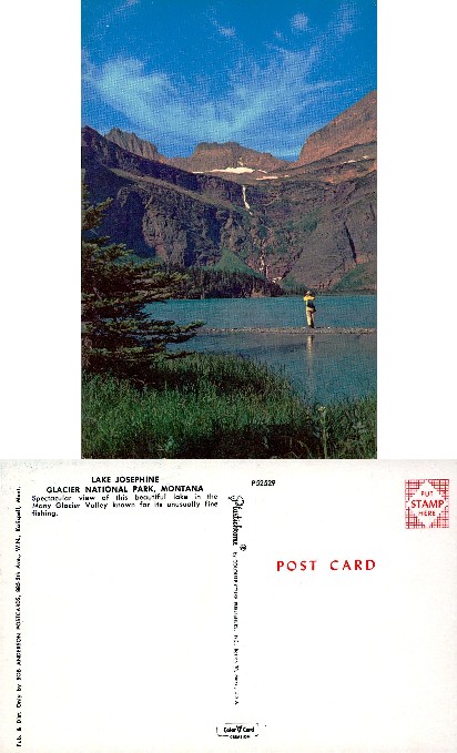 Lake Josephine Fishing, Glacier Park