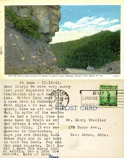 The Old Man of the Canyon