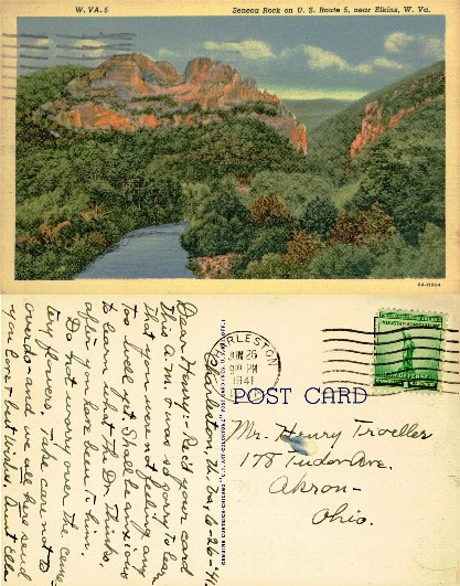 Seneca Rock and River Valley