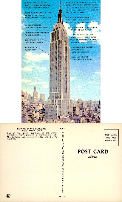 Empire State Building Fact Sheet