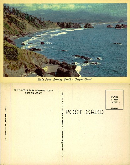 Ecola Park Coastal View
