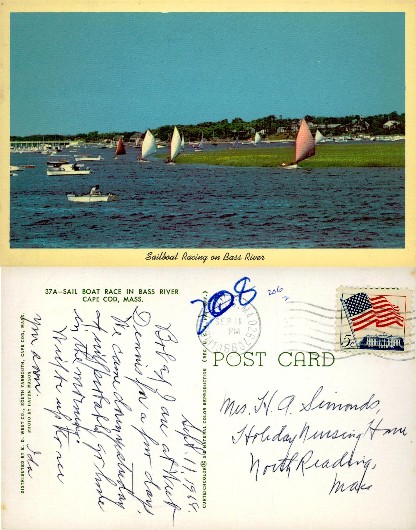 Sailboat Racing on Bass River