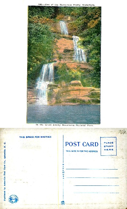 Mountain waterfalls