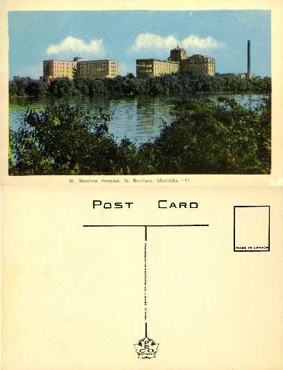 St. Boniface Hospital across river
