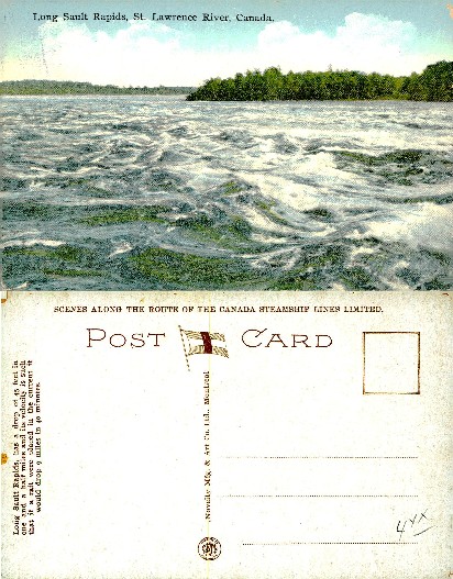 Long Sault Rapids, St. Lawrence River